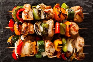 BROCHETTE DE POLLO-recetas-toro